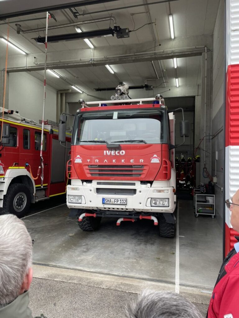 Feuerwehrauto für die Flughafenfeuerwehr